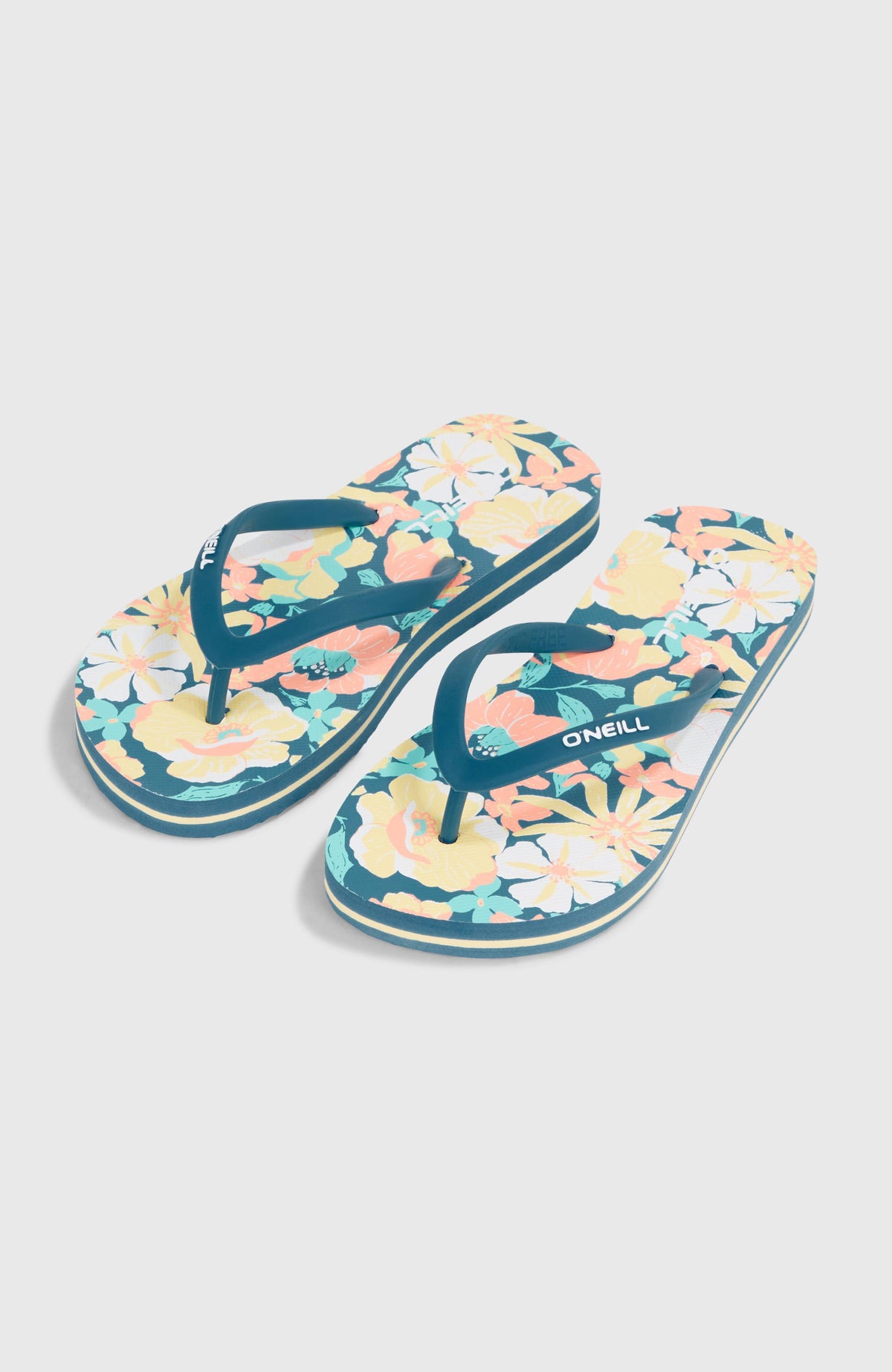 Profile Graphic slippers | Blue Santa Monica