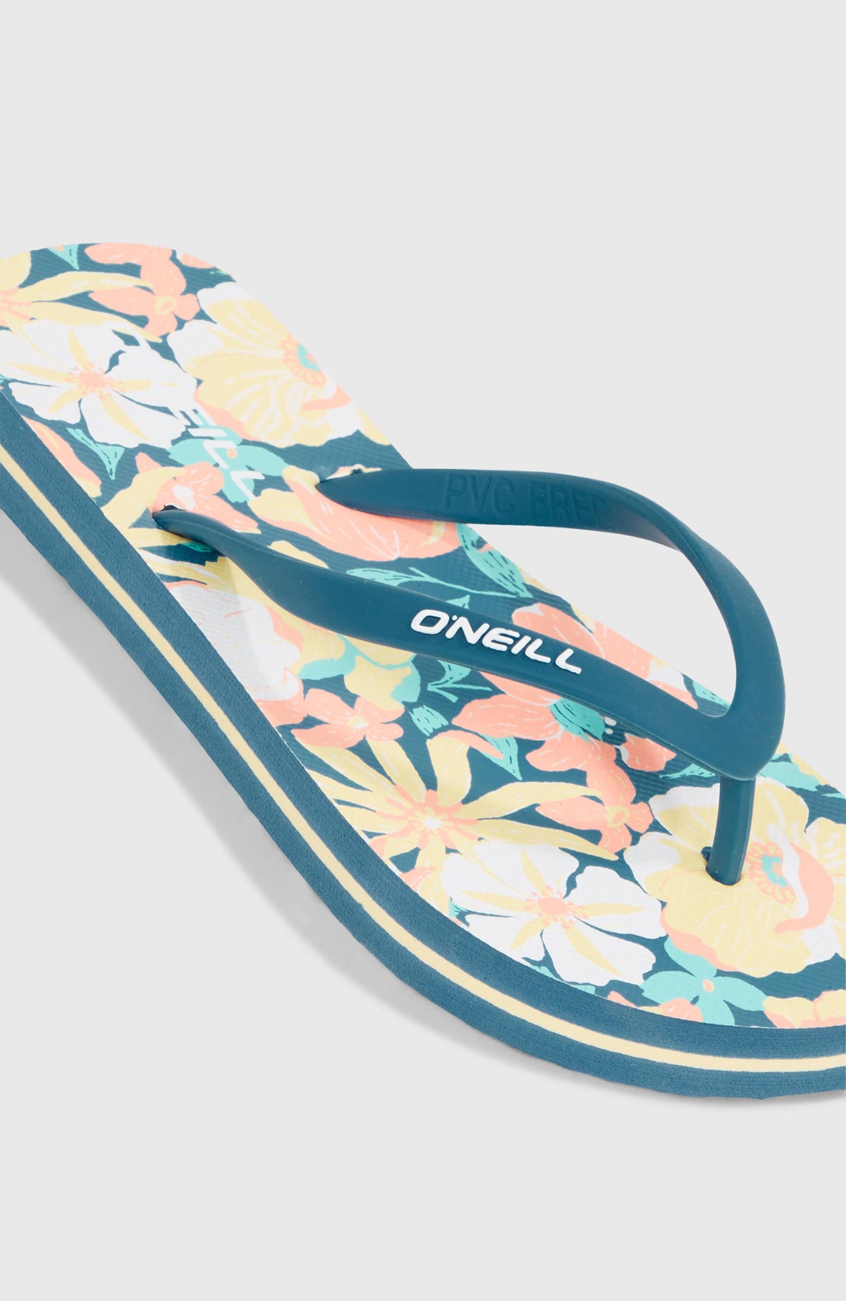 Profile Graphic slippers | Blue Santa Monica
