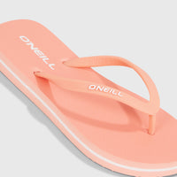 Profile Logo slippers | Coral Pink