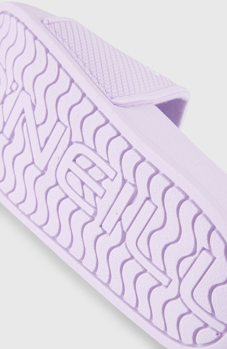 O'Neill Script slippers | Pale Lavender
