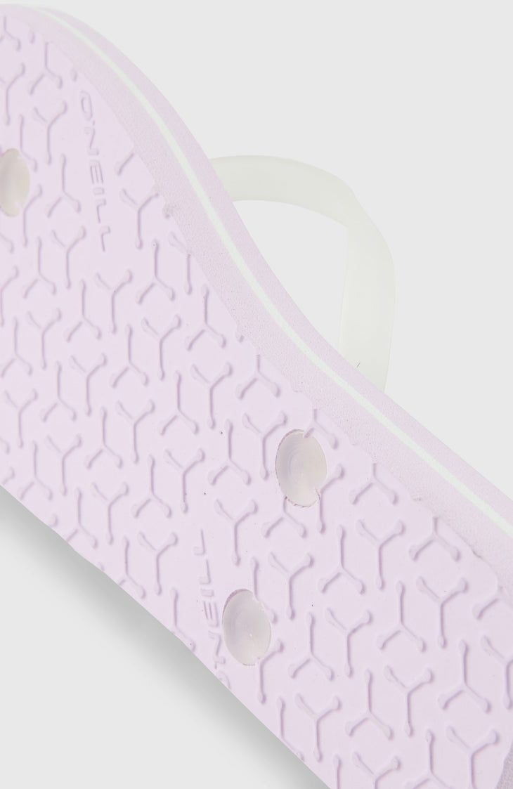 Profile Graphic slippers | Purple Island Sky
