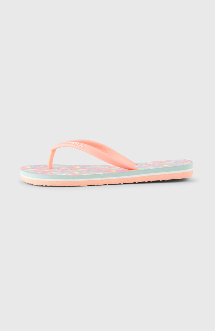 Profile Graphic slippers | Green Wmns Tropicana
