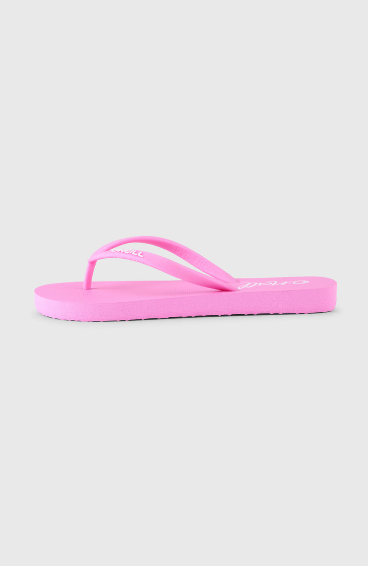 Profile Logo slippers | Electric Fuschia