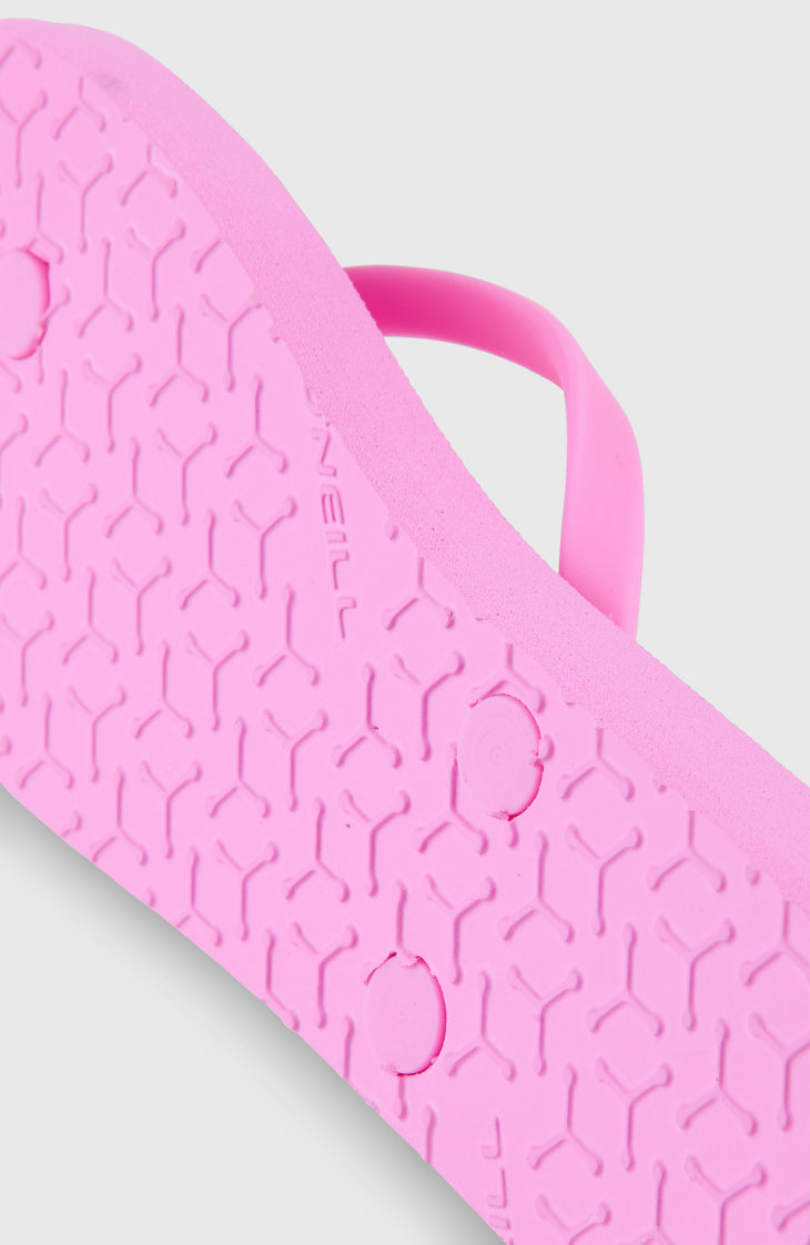 Profile Logo slippers | Electric Fuschia