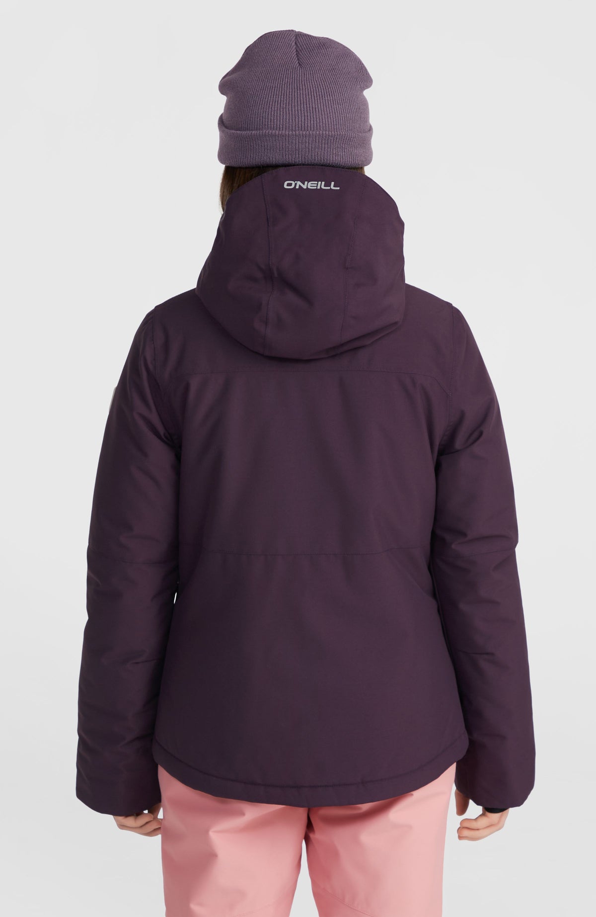 Lite wintersportjas | Aubergine