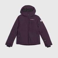 Lite wintersportjas | Aubergine