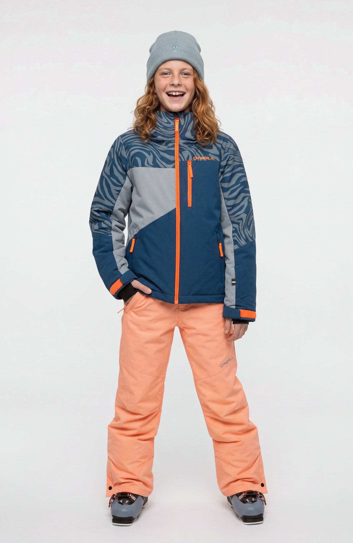 FWC'Cruz Triple wintersportjas | Blue Swirl Zebra