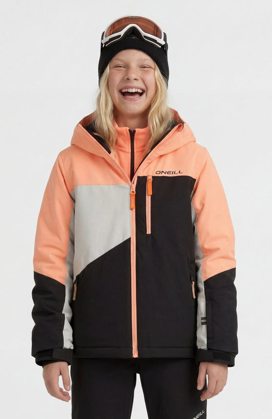 FWC'Cruz Triple wintersportjas | Funky Peach Colour Block
