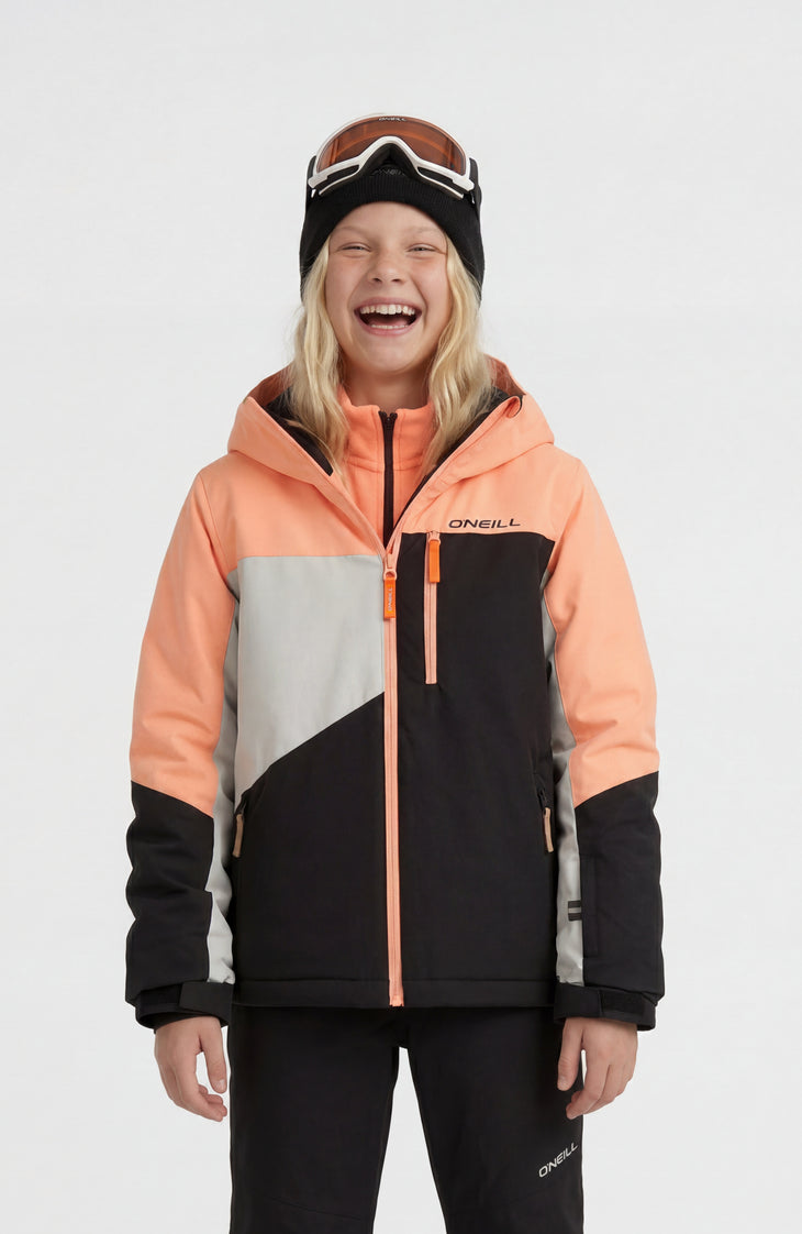 FWC'Cruz Triple wintersportjas | Funky Peach Colour Block