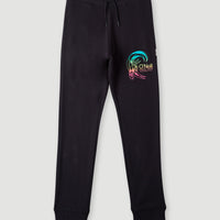 Circle Surfer Mid-Waist Joggingbroek | Black Out