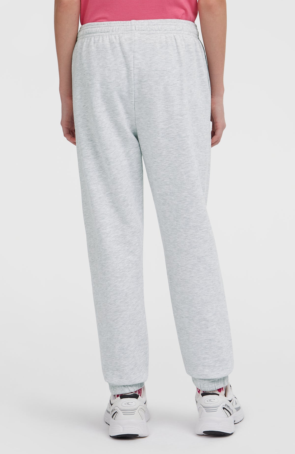 Essentials joggingbroek | White Melange