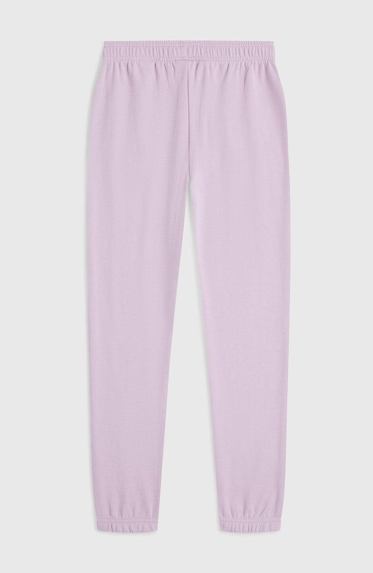 Essentials Script joggingbroek | Pale Lavender