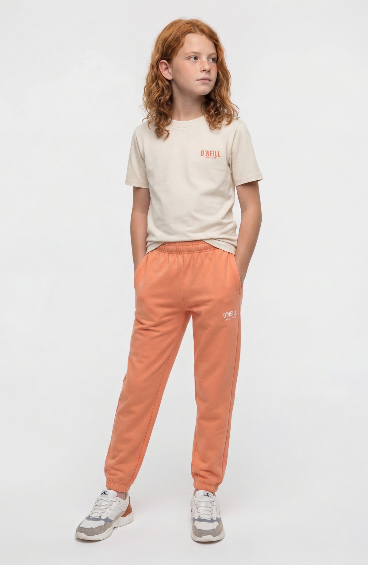 Essentials joggingbroek | Funky Peach