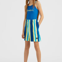 Short Brights Terry | Blue Towel Stripe