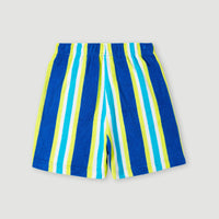 Short Brights Terry | Blue Towel Stripe