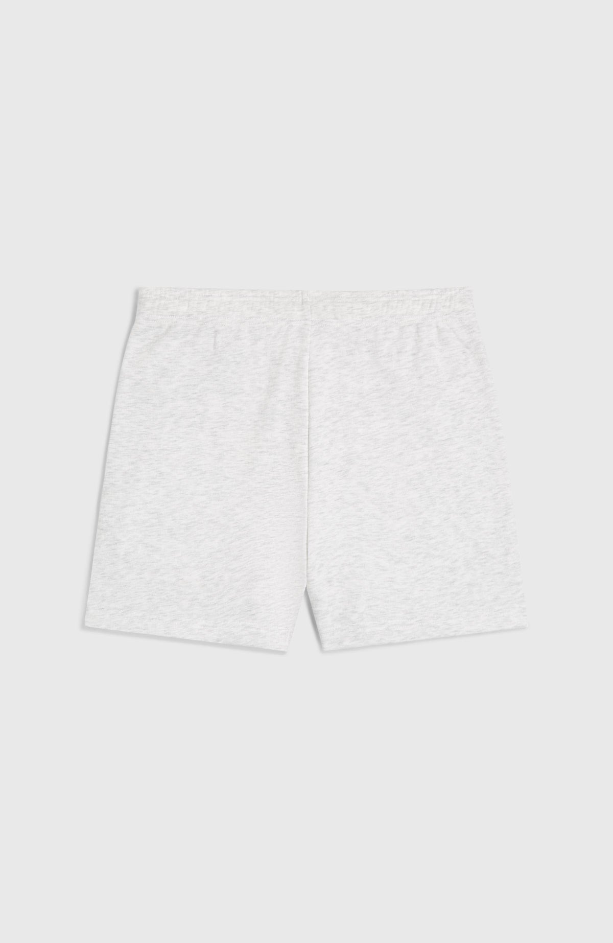 Heart sweatshort | White Melange