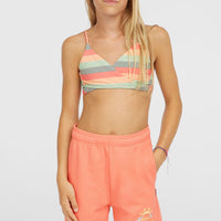 Heart sweatshort | Coral Pink