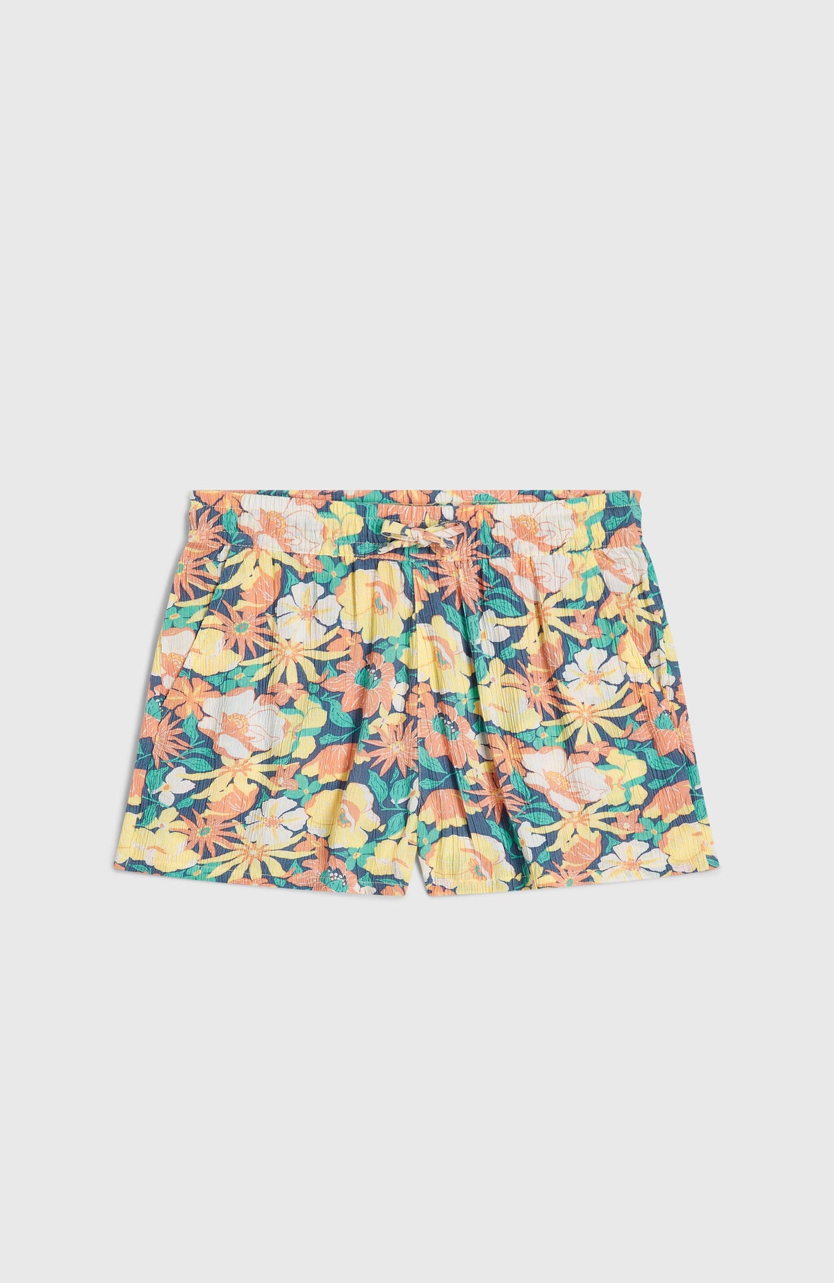 Summer geweven short | Blue Santa Monica