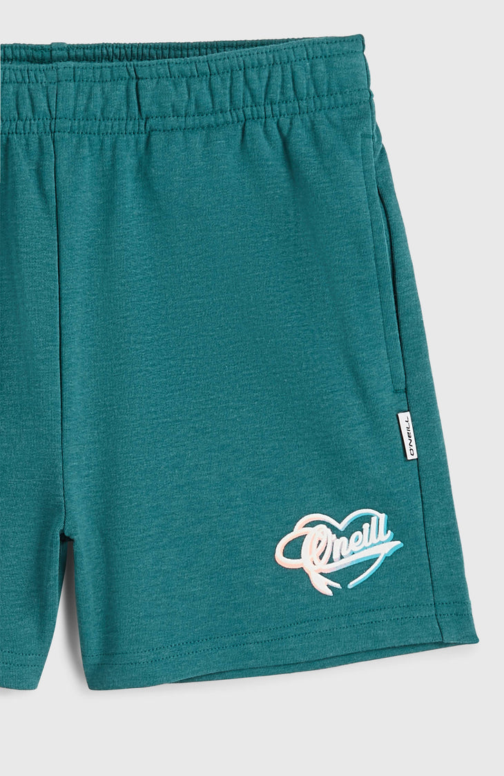 Essentials Script sweatshort | Botanical Heat