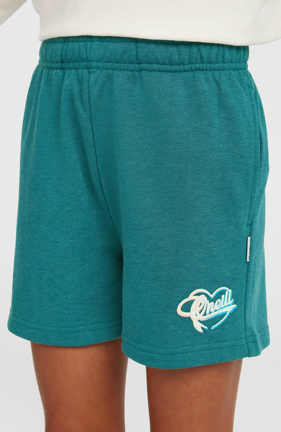 Essentials Script sweatshort | Botanical Heat