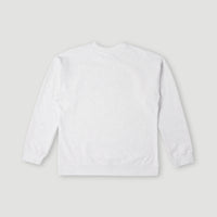Surf State Crew Sweatshirt | White Melange