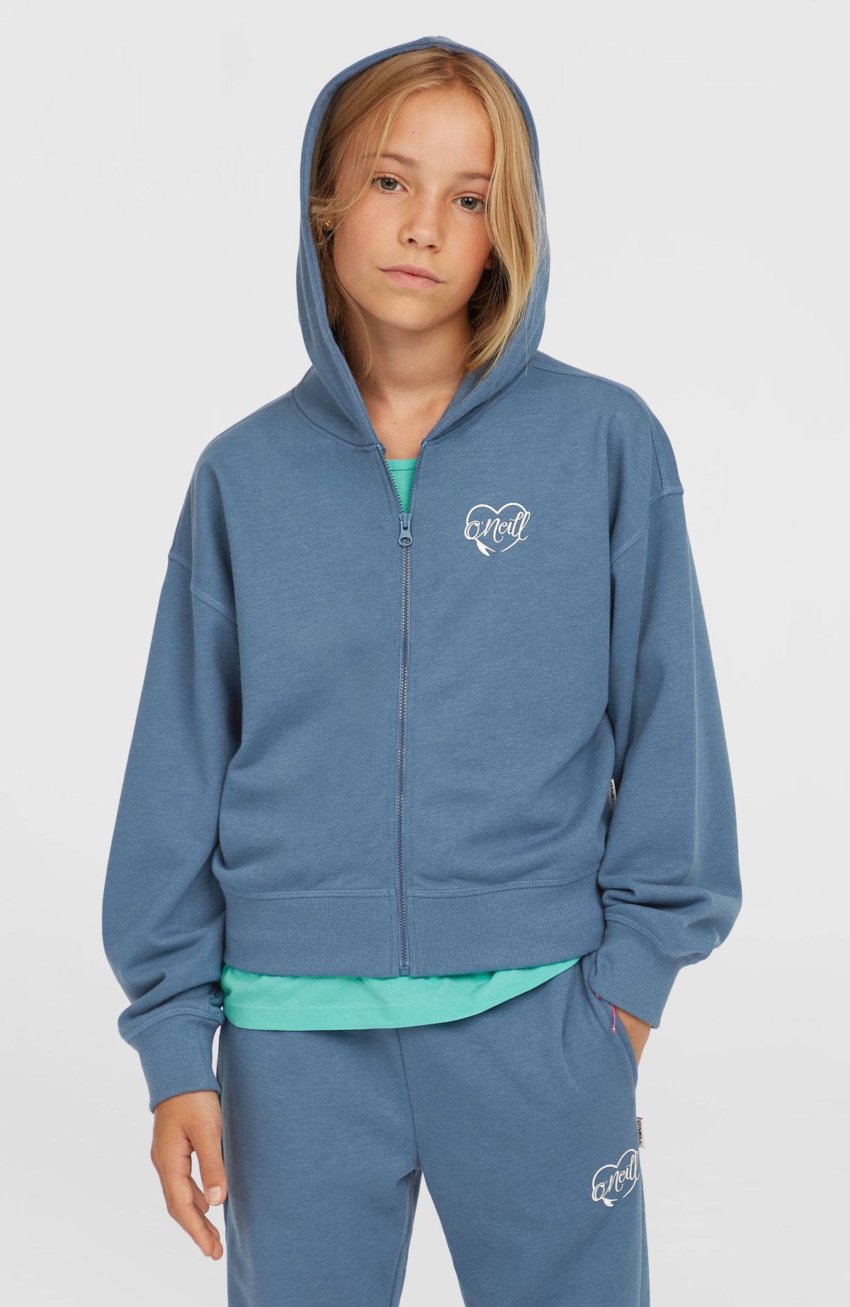 Script capuchonvest met volledige rits | Copen Blue
