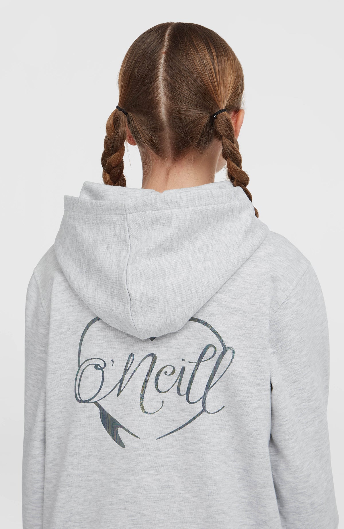 Essentials hoodie | White Melange