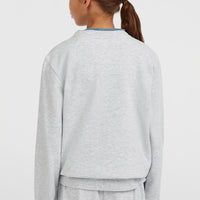 Essentials Crew sweater | White Melange