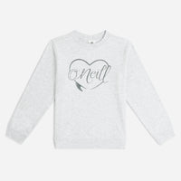 Essentials Crew sweater | White Melange