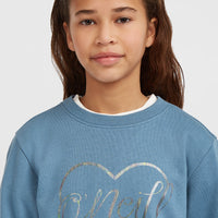 Essentials Crew sweater | Mozart Blue