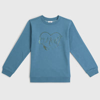 Essentials Crew sweater | Mozart Blue