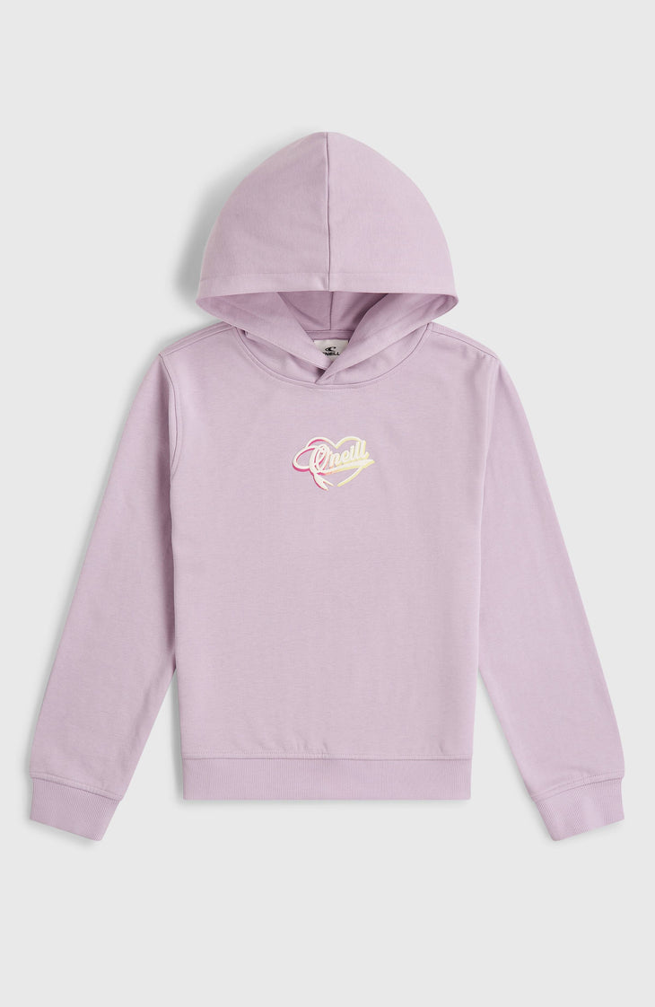 Essentials Script hoodie | Pale Lavender