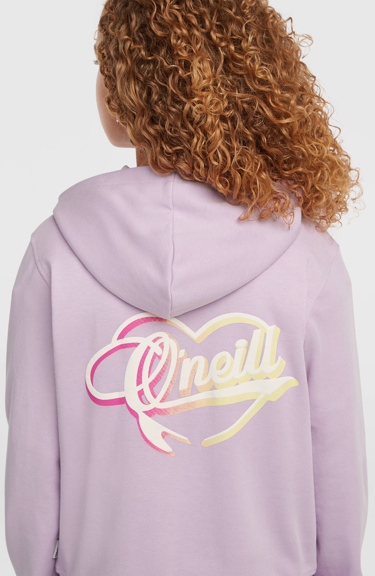Essentials Script hoodie | Pale Lavender