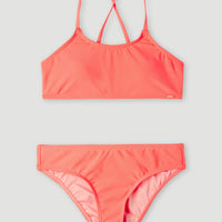 Bikini Essentials Bralette | Neon Coral