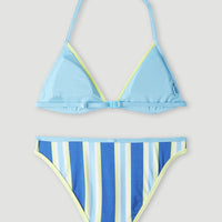 Bikini Malibu Beach Party | Blue Towel Stripe