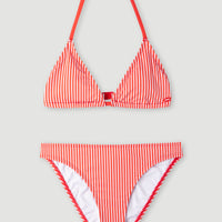 Surf State Triangelbikiniset | Red Simple Stripe