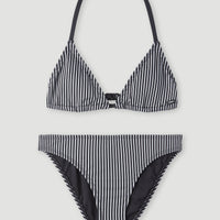 Surf State Triangelbikiniset | Black Simple Stripe