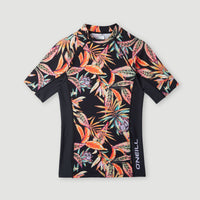 Shirt O'Neill Printed met korte mouwen | Black Tropical Flower