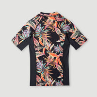 Shirt O'Neill Printed met korte mouwen | Black Tropical Flower