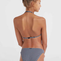 Essentials Triangle bikiniset | Black Simple Stripe
