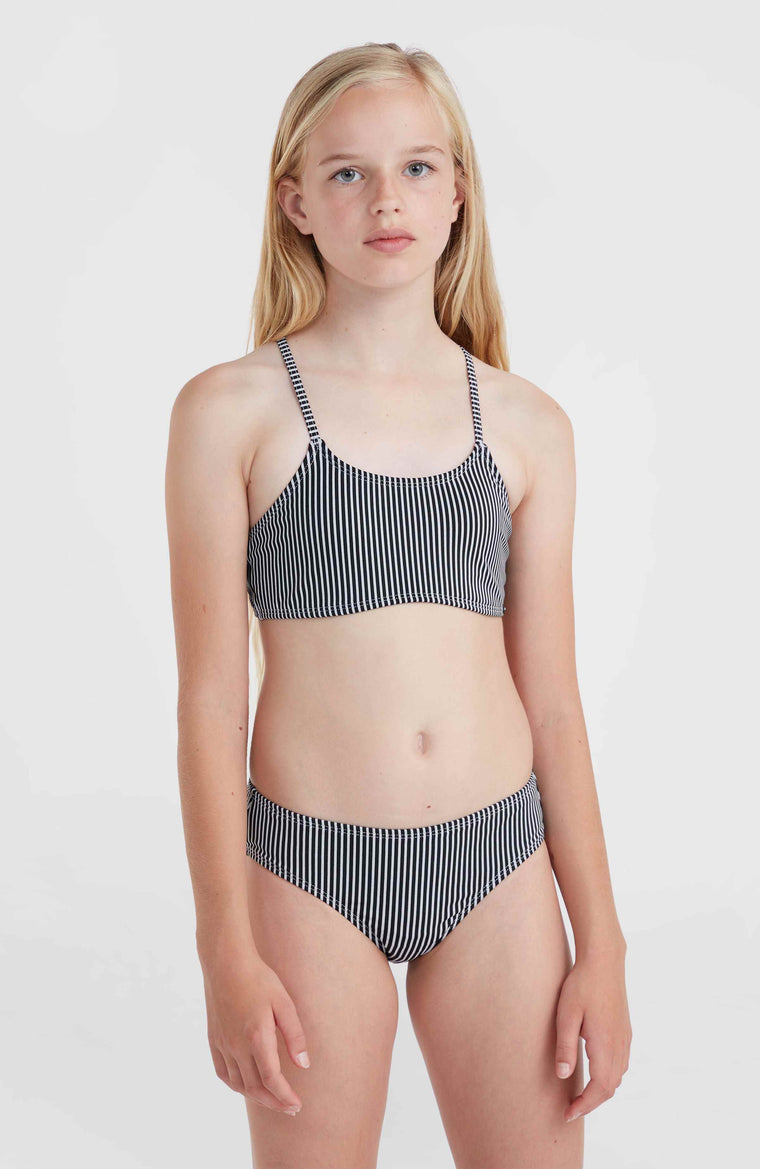 Essentials bikiniset | Black Simple Stripe