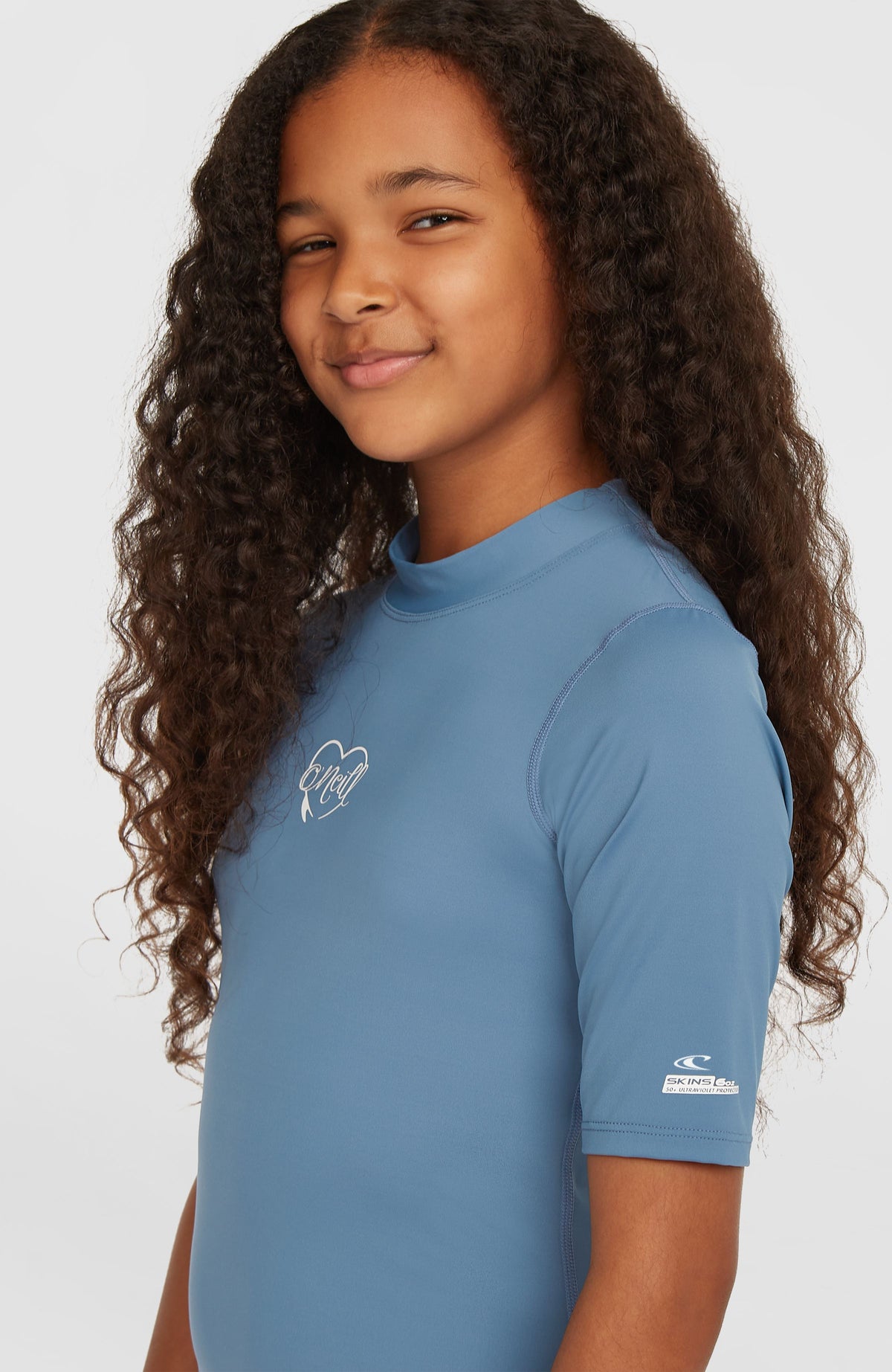 Essentials uv shirt met korte mouwen | Copen Blue