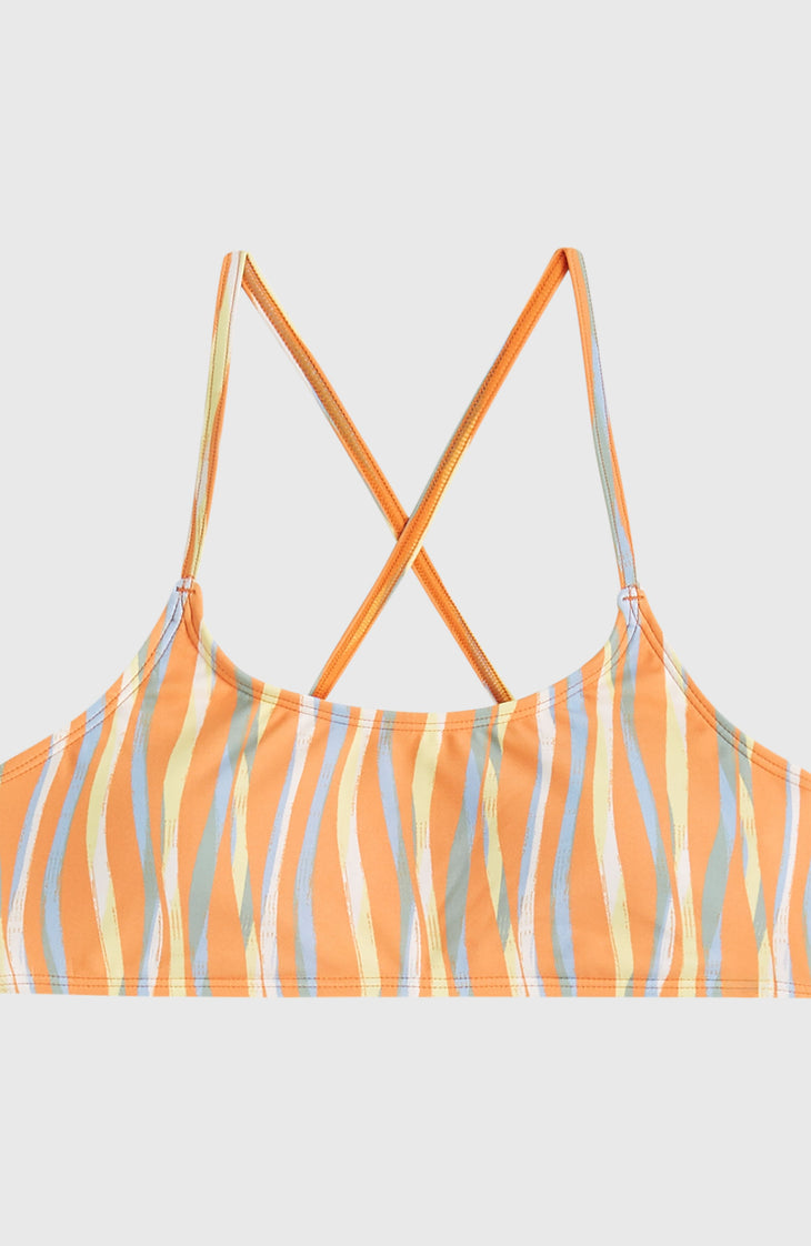 Essentials Bralette bikiniset | Funky Peach Swirly