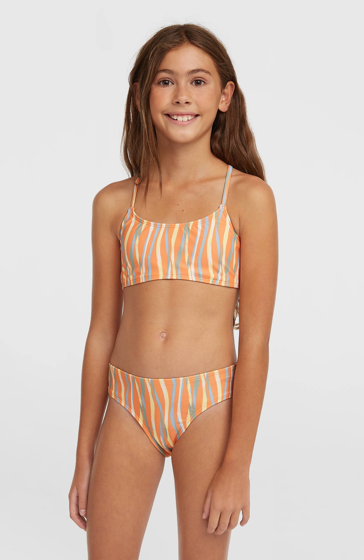 Essentials Bralette bikiniset | Funky Peach Swirly
