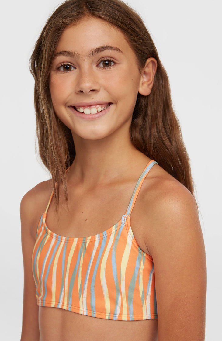 Essentials Bralette bikiniset | Funky Peach Swirly