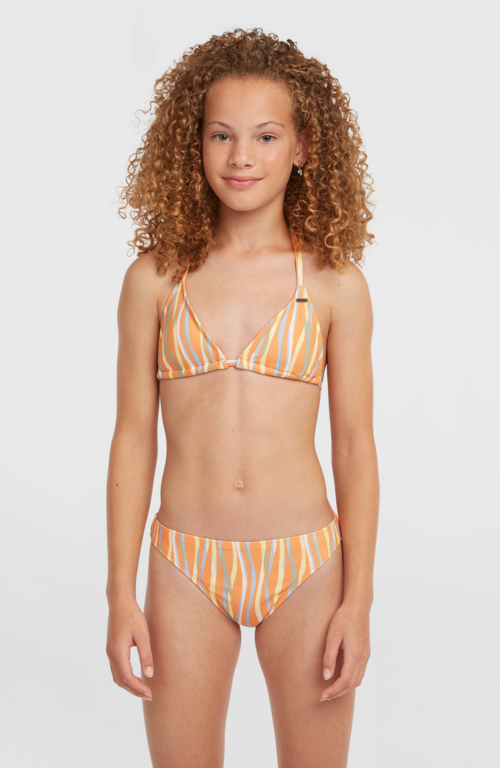Essentials Triangle bikiniset | Funky Peach Swirly