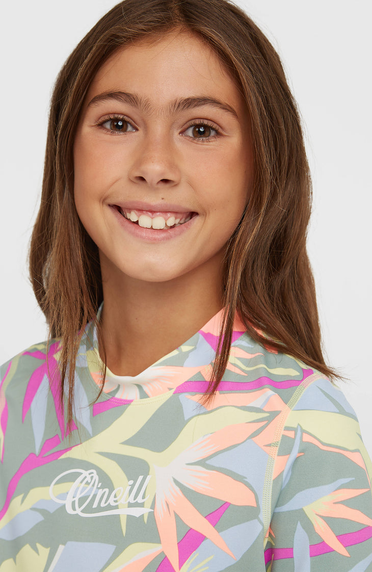O'Neill Graphic shirt met korte mouwen | Green Wmns Tropicana