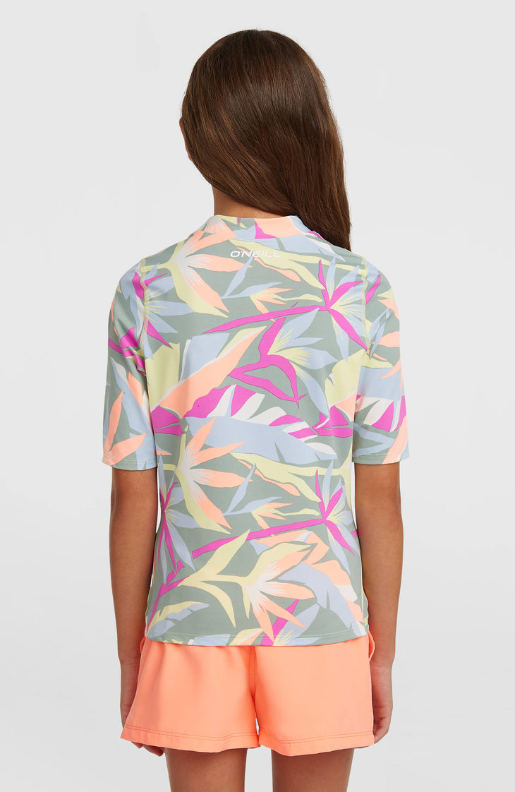 O'Neill Graphic shirt met korte mouwen | Green Wmns Tropicana