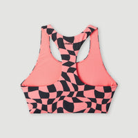 Active Sporttop | Pink Checkboard