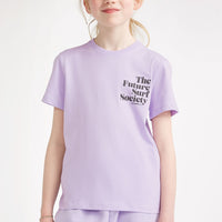 T-shirt Future Surf Society | Purple Rose